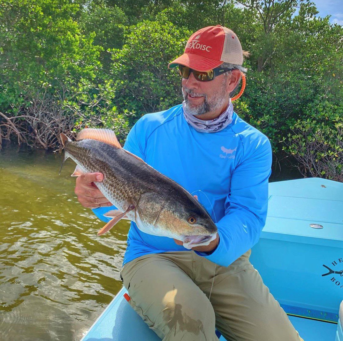 Tampa Bay Inshore Redfish Fishing with CA Richardson Flats Class